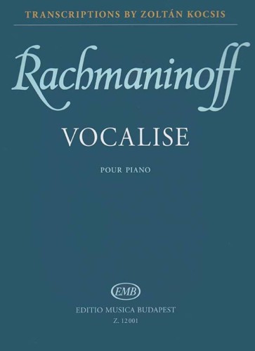 Vocalise op. 34 nr 14 pour piano - Sergiusz Rachmaninow - Wokaliza - nuty na fortepian