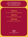 Trios for Two Violins and Violoncello - utwory na trio smyczkowe - nuty na dwoje skrzypiec i wiolonczelę