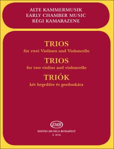 Trios for Two Violins and Violoncello - utwory na trio smyczkowe - nuty na dwoje skrzypiec i wiolonczelę