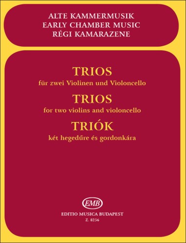 Trios for Two Violins and Violoncello - utwory na trio smyczkowe - nuty na dwoje skrzypiec i wiolonczelę