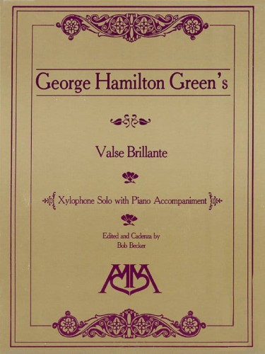 George Hamilton Green: Valse Brillante - nuty na ksylofon i fortepian