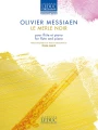 Olivier Messiaen: Le Merle Noir pour flute et piano - nuty na flet poprzeczny i fortepian