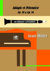 Iwan Muller: Adagio et Polonaise op. 30 & op. 54 - nuty na klarnet i fortepian