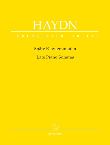 Joseph Haydn: Late Piano Sonatas - późne sonaty fortepianowe - nuty na fortepian