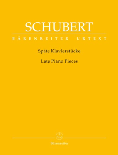 Franz Schubert: Late Piano Pieces - późne utwory fortepianowe - nuty na fortepian