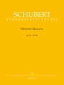 Franz Schubert: Moments Musicaux op. 94 D 780 - momenty muzyczne - nuty na fortepian