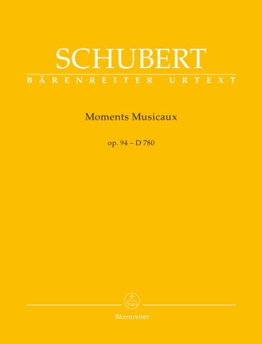 Franz Schubert: Moments Musicaux op. 94 D 780 - momenty muzyczne - nuty na fortepian