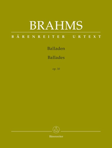 Johannes Brahms: Ballades op. 10 - Balladen - Ballady - nuty na fortepian