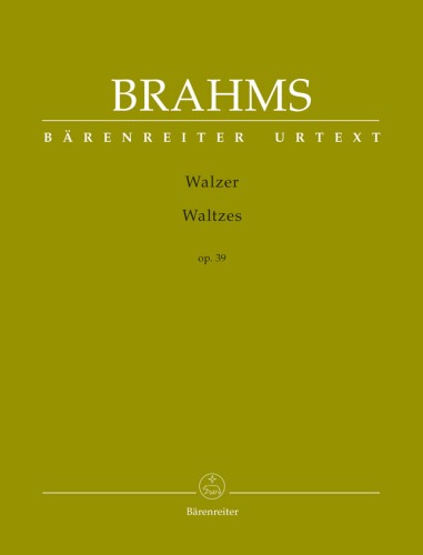 Johannes Brahms: Waltzes op. 39 - Walzer - Walce - nuty na fortepian
