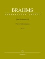 Johannes Brahms: Three Intermezzi op. 117 - Drei Intermezzi - 3 Intermezza - nuty na fortepian