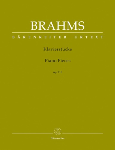 Johannes Brahms: Piano Pieces op. 118 - 6 utworów fortepianowych - nuty na fortepian