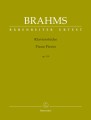 Johannes Brahms: Piano Pieces op. 119 - 4 utwory fortepianowe - nuty na fortepian