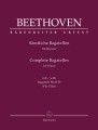Ludwig van Beethoven: Complete Bagatelles for Piano - Bagatele - kompletne wydanie - nuty na fortepian