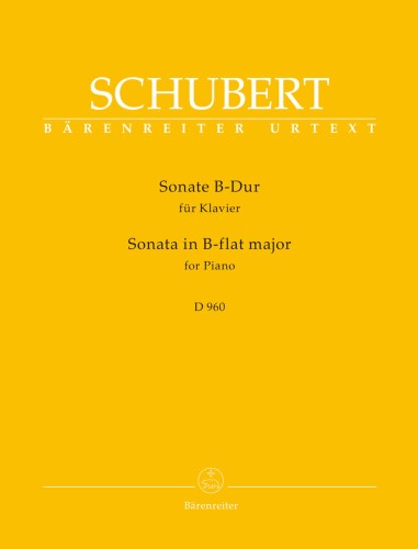 Franz Schubert: Sonate B-flat major for Piano D 960 - Sonata fortepianowa B-dur - nuty na fortepian