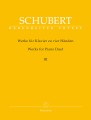 Franz Schubert: Works for Piano Duet Volume III - dzieła fortepianowe na duet fortepianowy tom 3 - nuty na fortepian na cztery ręce