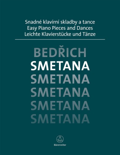 Bedrich Smetana: Easy Piano Pieces and Dances - łatwe utwory i tańce - nuty na fortepian