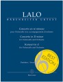 Edouard Lalo: Concerto for Violoncello and Orchestra D minor - koncert wiolonczelowy d-moll - nuty na orkiestrę - partytura