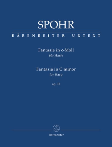 Louis Spohr: Fantasia for Harp C minor op. 35 - Fantasie - Fantazja c-moll - nuty na harfę