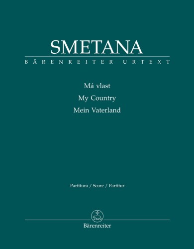 Bedrich Smetana: Ma vlast - Moja ojczyzna - 6 poematów symfonicznych - nuty na orkiestrę - partytura