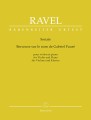 Maurice Ravel: Sonata i Berceuse sur le nom de Gabriel Faure - nuty na skrzypce i fortepian