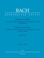 Jan Sebastian Bach: Concerto for Harpsichord, Flute, Violin, Strings and Basso continuo A minor BWV 1044 'Triple Concerto' - koncert potrójny a-moll - nuty na klawesyn, flet, skrzypce, smyczki i b.c. - partytura