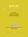 Maurice Ravel: Concerto for Piano and Orchestra - koncert fortepianowy - nuty na dwa fortepiany