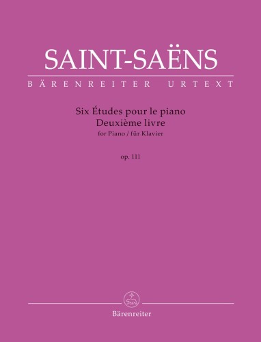Camille Saint-Saens: Six etudes pour le piano op. 111 - Deuxieme livre - 6 etiud księga druga - nuty na fortepian