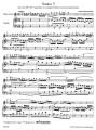 Jan Sebastian Bach: Six Sonatas after BWV 525-530 for Flute and Harpsichord Obbligato - Tom 3 sonata 5 i 6 - nuty na flet poprzeczny i klawesyn