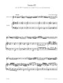 Jan Sebastian Bach: Six Sonatas after BWV 525-530 for Flute and Harpsichord Obbligato - Tom 2 sonata 3 i 4 - nuty na flet poprzeczny i klawesyn