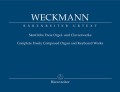Matthias Weckmann: Samtliche Freie Orgel und Clavierwerke - dzieła organowe i klawiszowe - nuty na organy