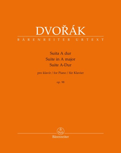 Antonin Dvorak: Suite for Piano in A major op. 98 - Suita fortepianowa A-dur - nuty na fortepian