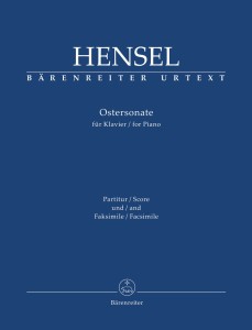 Fanny Hensel: Ostersonate fur Klavier - Easter Sonata - Sonata wielkanocna - nuty na fortepian