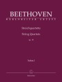 Ludwig van Beethoven: String Quartets op. 18 - sześć kwartetów - nuty na kwartet smyczkowy