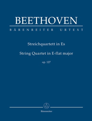 Ludwig van Beethoven: String Quartet nr 12 Es-dur op. 127 - partytura studyjna