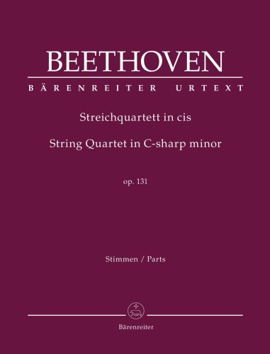 Ludwig van Beethoven: String Quartet nr 14 Cis-moll op. 131 - nuty na kwartet smyczkowy