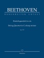 Ludwig van Beethoven: String Quartet nr 14 Cis-moll op. 131 - partytura studyjna