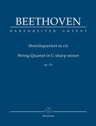 Ludwig van Beethoven: String Quartet nr 14 Cis-moll op. 131 - partytura studyjna