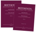 Ludwig van Beethoven: Three Quartets WoO 36 - trzy kwartety fortepianowe - nuty na fortepian, skrzypce, altówkę i wiolonczelę - partytura i głosy