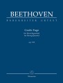 Ludwig van Beethoven: Grosse Fuge for String Quartet op. 133 - Wielka fuga B-dur - partytura studyjna