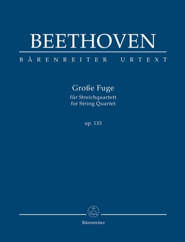 Ludwig van Beethoven: Grosse Fuge for String Quartet op. 133 - Wielka fuga B-dur - partytura studyjna