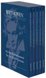 Ludwig van Beethoven: The Five Piano Concertos - 5 koncertów fortepianowych nr 1-5 - wydanie zbiorcze - partytura studyjna