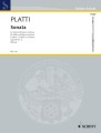 Giovanni Benedetto Platti: Sonata e-moll op. 3 nr 3 for Flute and Basso continuo - nuty na flet poprzeczny i fortepian