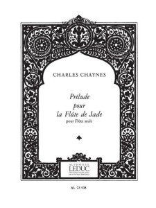 Charles Chaynes: Prelude pour la Flute de Jade - nuty na flet poprzeczny solo
