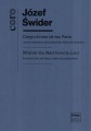 Czego chcesz od nas Panie na chór mieszany z towarzyszeniem harfy lub fortepianu - partytura studyjna - Józef Świder