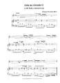 Jan Sebastian Bach: Aria z III Suity orkiestrowej D-dur - nuty na flet poprzeczny z fortepianem