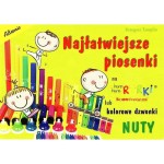 Najłatwiejsze piosenki na Bum Bum Rurki lub kolorowe dzwonki (nuty) - Grzegorz Templin