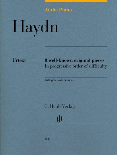 At the Piano: Haydn - 8 najbardziej znanych utworów o rosnącym stopniu trudności - nuty na fortepian solo