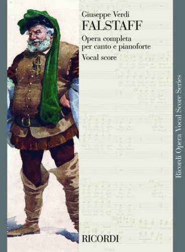Giuseppe Verdi: Falstaff - opera - nuty na głos, chór i fortepian