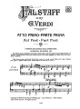 Giuseppe Verdi: Falstaff - opera - nuty na głos, chór i fortepian