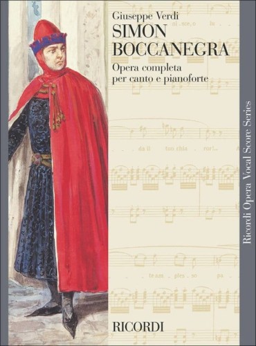 Giuseppe Verdi: Simon Boccanegra - opera - nuty na głos, chór i fortepian